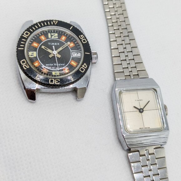 Timex Other - Lot of 2 vintage Timex watches - parts/repair